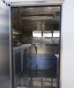 Concession Trailer 8.5'x18' White Catering Food Vending Event 43 Concession Trailer 8.5'x18' White Catering Food Vending Event -Cheap Concession Trailers Shop p1110686 small