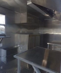 Concession Trailer 8.5'x18' White Catering Food Vending Event 69 Concession Trailer 8.5'x18' White Catering Food Vending Event -Cheap Concession Trailers Shop p1110688 small