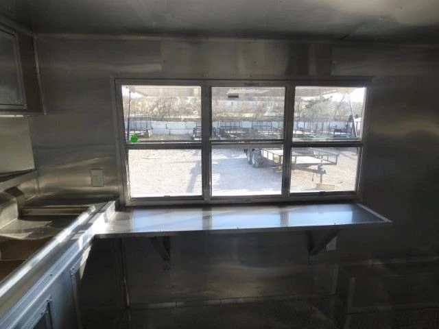 Concession Trailer 8.5'x18' White Catering Food Vending Event 13 Concession Trailer 8.5'x18' White Catering Food Vending Event - Image 13