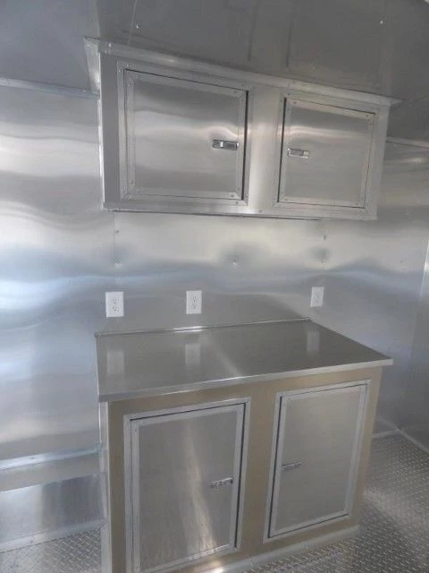 Concession Trailer 8.5'x18' White Catering Food Vending Event 34 Concession Trailer 8.5'x18' White Catering Food Vending Event - Image 34