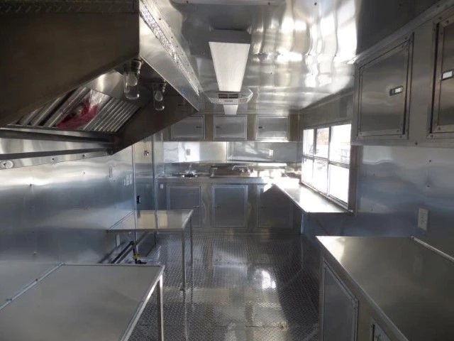 Concession Trailer 8.5'x18' White Catering Food Vending Event 35 Concession Trailer 8.5'x18' White Catering Food Vending Event - Image 35