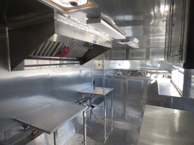 Concession Trailer 8.5'x18' White Catering Food Vending Event 36 Concession Trailer 8.5'x18' White Catering Food Vending Event - Image 36