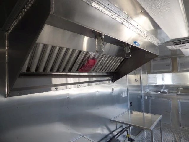 Concession Trailer 8.5'x18' White Catering Food Vending Event 2 Concession Trailer 8.5'x18' White Catering Food Vending Event - Image 2