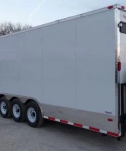 Concession Trailer 8.5' X 30' White - Food Event Catering 60 Concession Trailer 8.5' X 30' White - Food Event Catering -Cheap Concession Trailers Shop p1110930 small