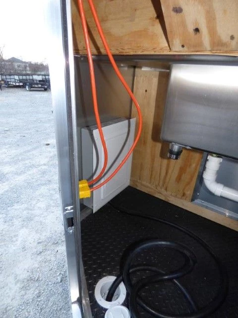 Concession Trailer 8.5' X 30' White - Food Event Catering 10 Concession Trailer 8.5' X 30' White - Food Event Catering - Image 10