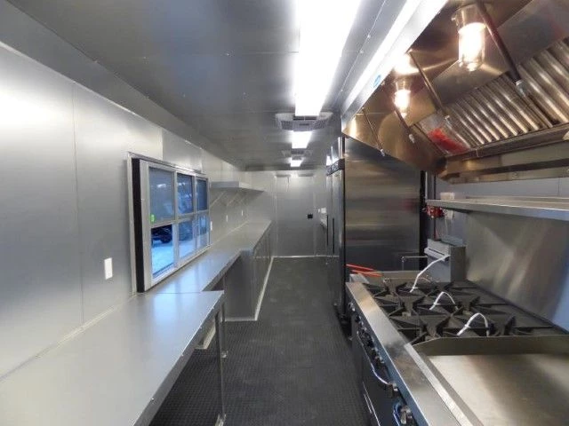 Concession Trailer 8.5' X 30' White - Food Event Catering 45 Concession Trailer 8.5' X 30' White - Food Event Catering - Image 45