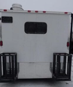 Concession Trailer 8.5' X 24' White - Food Event Catering -Cheap Concession Trailers Shop p1120082 small