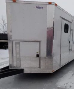 Concession Trailer 8.5' X 24' White - Food Event Catering -Cheap Concession Trailers Shop p1120085 small