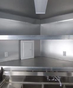 Concession Trailer 8.5' X 24' White - Food Event Catering -Cheap Concession Trailers Shop p1120097 small