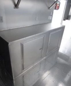 Concession Trailer 8.5' X 24' White - Food Event Catering -Cheap Concession Trailers Shop p1120107 small