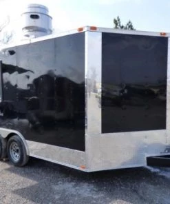 Concession Trailer 8.5' X 14' Black -Food Event Catering 76 Concession Trailer 8.5' X 14' Black -Food Event Catering -Cheap Concession Trailers Shop p1120129 small