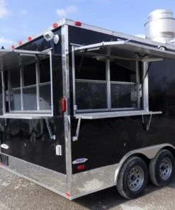 Concession Trailer 8.5' X 14' Black -Food Event Catering 56 Concession Trailer 8.5' X 14' Black -Food Event Catering -Cheap Concession Trailers Shop p1120131 small