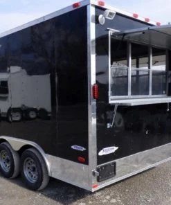 Concession Trailer 8.5' X 14' Black -Food Event Catering 55 Concession Trailer 8.5' X 14' Black -Food Event Catering -Cheap Concession Trailers Shop p1120133 small