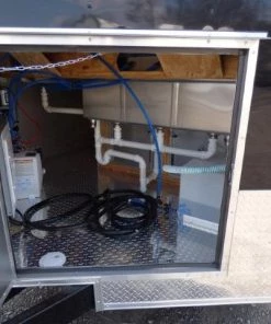 Concession Trailer 8.5' X 14' Black -Food Event Catering