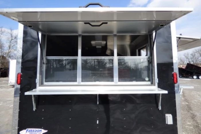Concession Trailer 8.5' X 14' Black -Food Event Catering 15 Concession Trailer 8.5' X 14' Black -Food Event Catering - Image 15