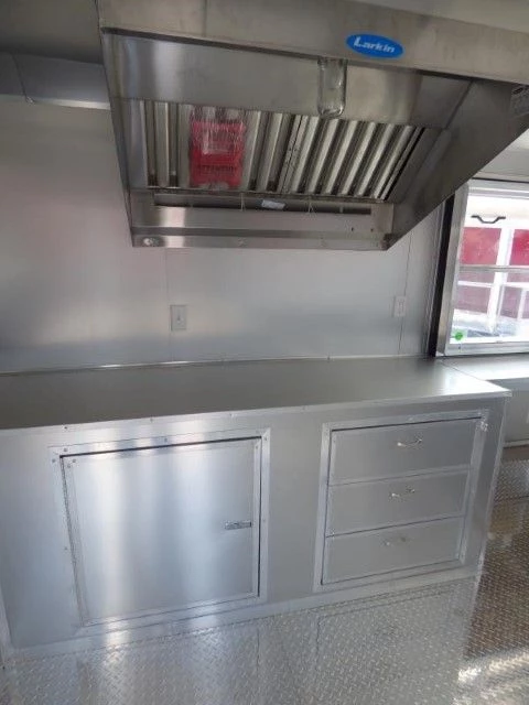 Concession Trailer 8.5' X 14' Black -Food Event Catering 12 Concession Trailer 8.5' X 14' Black -Food Event Catering - Image 12