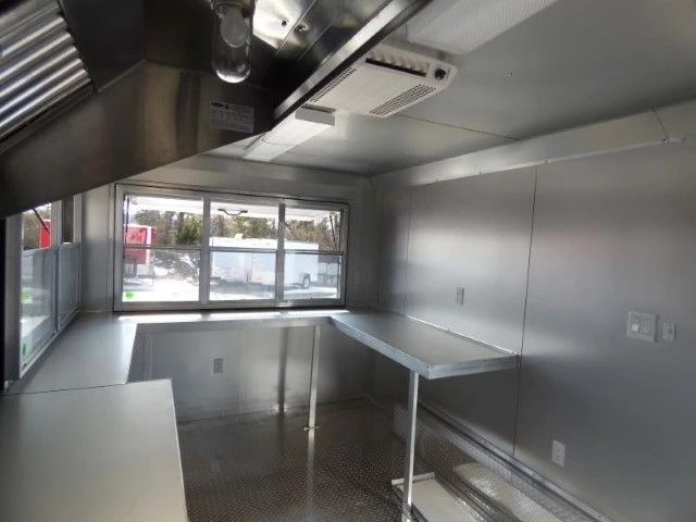 Concession Trailer 8.5' X 14' Black -Food Event Catering 5 Concession Trailer 8.5' X 14' Black -Food Event Catering - Image 5