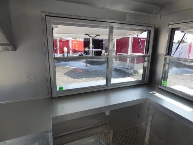 Concession Trailer 8.5' X 14' Black -Food Event Catering 37 Concession Trailer 8.5' X 14' Black -Food Event Catering - Image 37