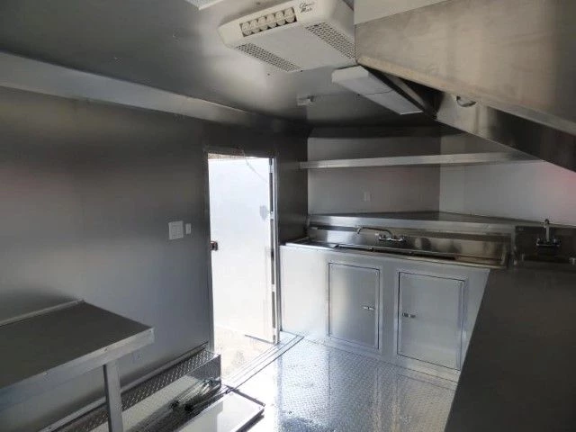 Concession Trailer 8.5' X 14' Black -Food Event Catering 6 Concession Trailer 8.5' X 14' Black -Food Event Catering - Image 6