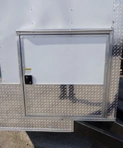 Concession Trailer 8.5' X 14' White - Food Event Catering -Cheap Concession Trailers Shop p1120181 small