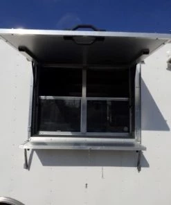 Concession Trailer 8.5' X 14' White - Food Event Catering -Cheap Concession Trailers Shop p1120184 small