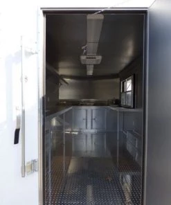 Concession Trailer 8.5' X 14' White - Food Event Catering -Cheap Concession Trailers Shop p1120187 small