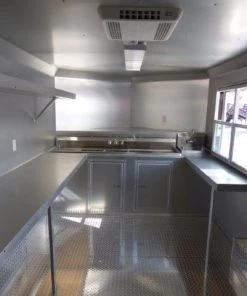 Concession Trailer 8.5' X 14' White - Food Event Catering -Cheap Concession Trailers Shop p1120188 small