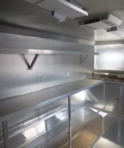 Concession Trailer 8.5' X 14' White - Food Event Catering -Cheap Concession Trailers Shop p1120189 small