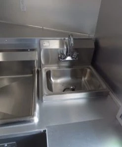 Concession Trailer 8.5' X 14' White - Food Event Catering -Cheap Concession Trailers Shop p1120194 small