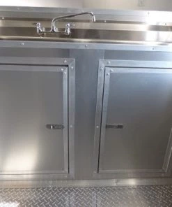 Concession Trailer 8.5' X 14' White - Food Event Catering -Cheap Concession Trailers Shop p1120195 small