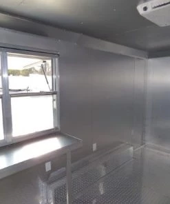 Concession Trailer 8.5' X 14' White - Food Event Catering -Cheap Concession Trailers Shop p1120200 small