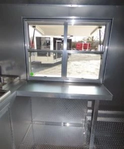 Concession Trailer 8.5' X 14' White - Food Event Catering -Cheap Concession Trailers Shop p1120201 small