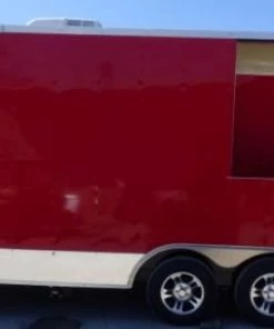 Concession Trailer 8.5' X 20' Red - BBQ Event catering 45 Concession Trailer 8.5' X 20' Red - BBQ Event catering -Cheap Concession Trailers Shop p1120212 small