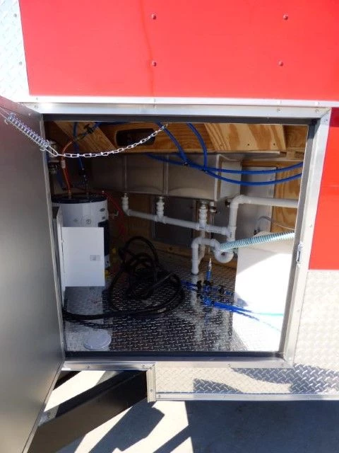 Concession Trailer 8.5' X 20' Red - BBQ Event catering 13 Concession Trailer 8.5' X 20' Red - BBQ Event catering - Image 13