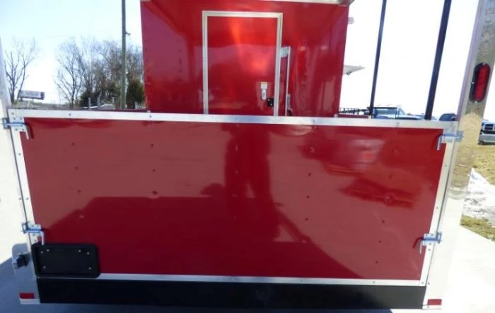 Concession Trailer 8.5' X 20' Red - BBQ Event catering 7 Concession Trailer 8.5' X 20' Red - BBQ Event catering - Image 7
