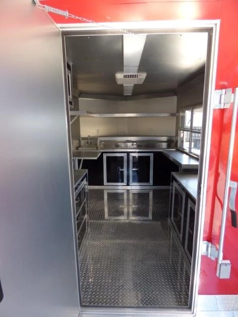 Concession Trailer 8.5' X 20' Red - BBQ Event catering 27 Concession Trailer 8.5' X 20' Red - BBQ Event catering - Image 27