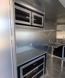 Concession Trailer 8.5' X 20' Red - BBQ Event catering 48 Concession Trailer 8.5' X 20' Red - BBQ Event catering -Cheap Concession Trailers Shop p1120224 small