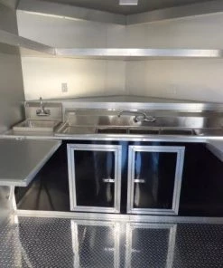 Concession Trailer 8.5' X 20' Red - BBQ Event catering 72 Concession Trailer 8.5' X 20' Red - BBQ Event catering -Cheap Concession Trailers Shop p1120232 small