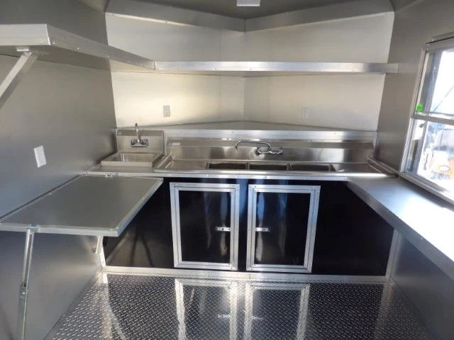 Concession Trailer 8.5' X 20' Red - BBQ Event catering 30 Concession Trailer 8.5' X 20' Red - BBQ Event catering - Image 30