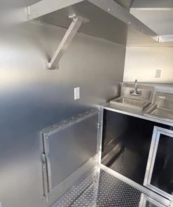 Concession Trailer 8.5' X 20' Red - BBQ Event catering 66 Concession Trailer 8.5' X 20' Red - BBQ Event catering -Cheap Concession Trailers Shop p1120234 small