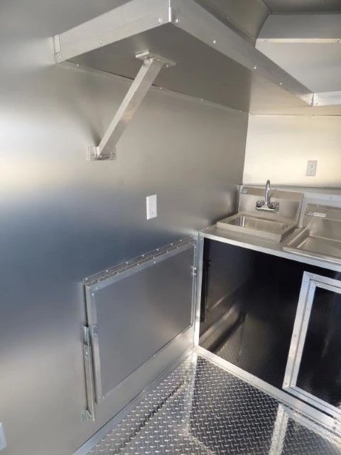 Concession Trailer 8.5' X 20' Red - BBQ Event catering 24 Concession Trailer 8.5' X 20' Red - BBQ Event catering - Image 24