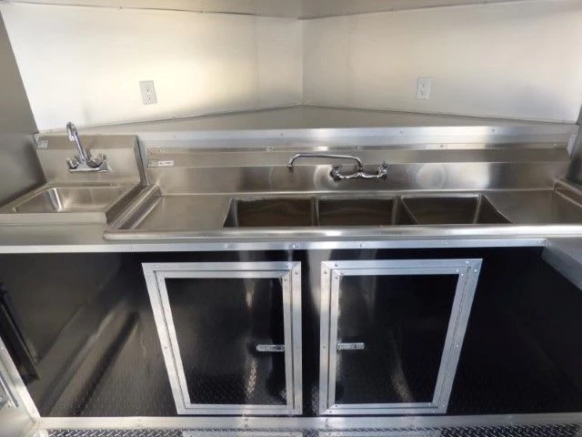 Concession Trailer 8.5' X 20' Red - BBQ Event catering 12 Concession Trailer 8.5' X 20' Red - BBQ Event catering - Image 12