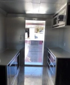 Concession Trailer 8.5' X 20' Red - BBQ Event catering 64 Concession Trailer 8.5' X 20' Red - BBQ Event catering -Cheap Concession Trailers Shop p1120242 small