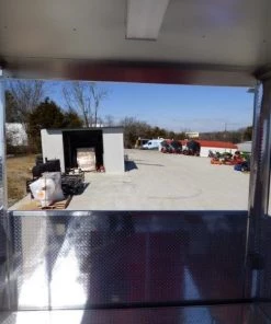 Concession Trailer 8.5' X 20' Red - BBQ Event catering 53 Concession Trailer 8.5' X 20' Red - BBQ Event catering -Cheap Concession Trailers Shop p1120246 small