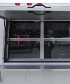 Concession Trailer 8.5' X 16' White Food Event Catering -Cheap Concession Trailers Shop p1120335 small