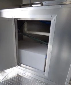 Concession Trailer 8.5' X 16' White Food Event Catering -Cheap Concession Trailers Shop p1120345 small