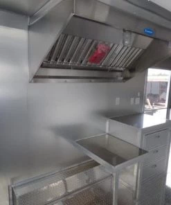Concession Trailer 8.5' X 16' White Food Event Catering -Cheap Concession Trailers Shop p1120353 small