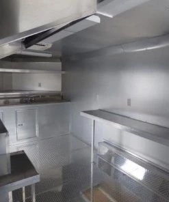 Concession Trailer 8.5' X 16' White Food Event Catering -Cheap Concession Trailers Shop p1120354 small