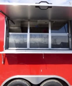 Concession Trailer 8.5' X 14' Red - Food Event Catering -Cheap Concession Trailers Shop p1120371