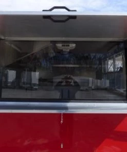Concession Trailer 8.5' X 14' Red - Food Event Catering -Cheap Concession Trailers Shop p1120373